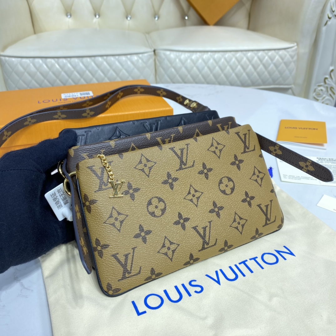 Louis Vuitton LV3 POUCH Tote Handbag M45412